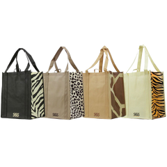 Graphic Pattern Prints Reinforced Bags